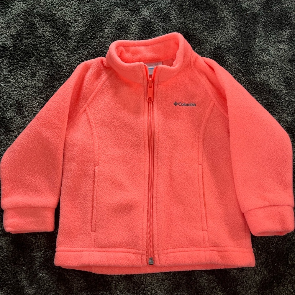 Columbia Bright Coral Fleece Jacket